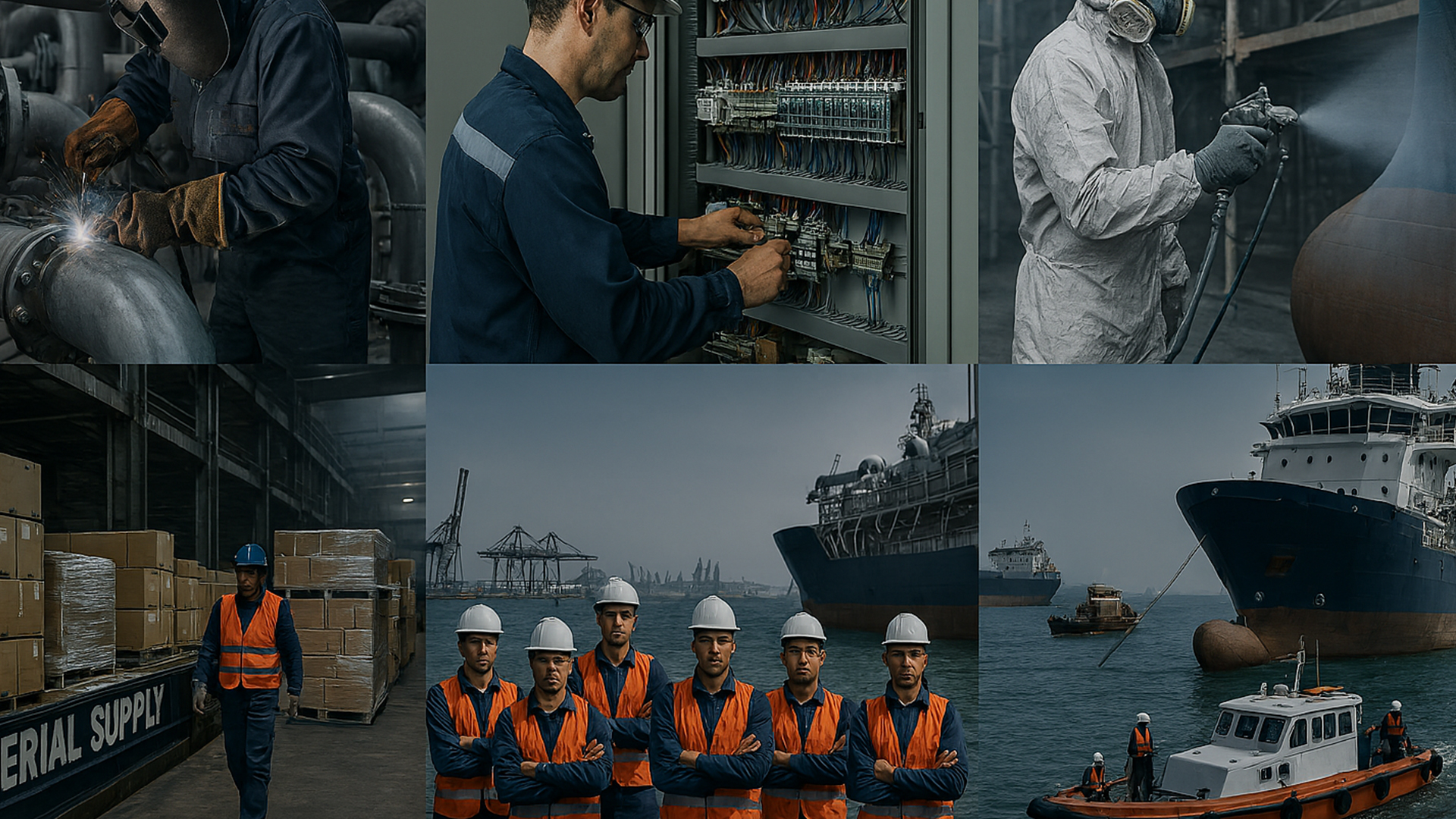 Marine Engineering & Offshore Services Singapore | Praise Marine Pte Ltd